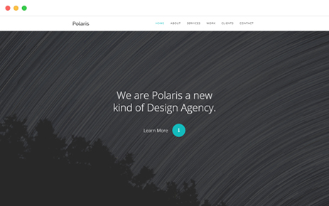 Preview Template Polaris One Page